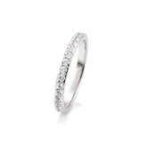 Bague mémoire en or 18 carats et diamants - 41/85001